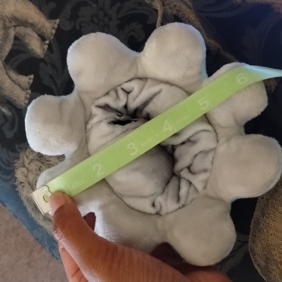 ∆TeeTurtle Reversible Plushies Black Gray Octopus Plushie Snowflake Cloud Fidget - Picture 17 of 17